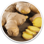 Ginger Rhizome (ginger root):Regulates core temperature, strengthens muscles, and promotes oral health.